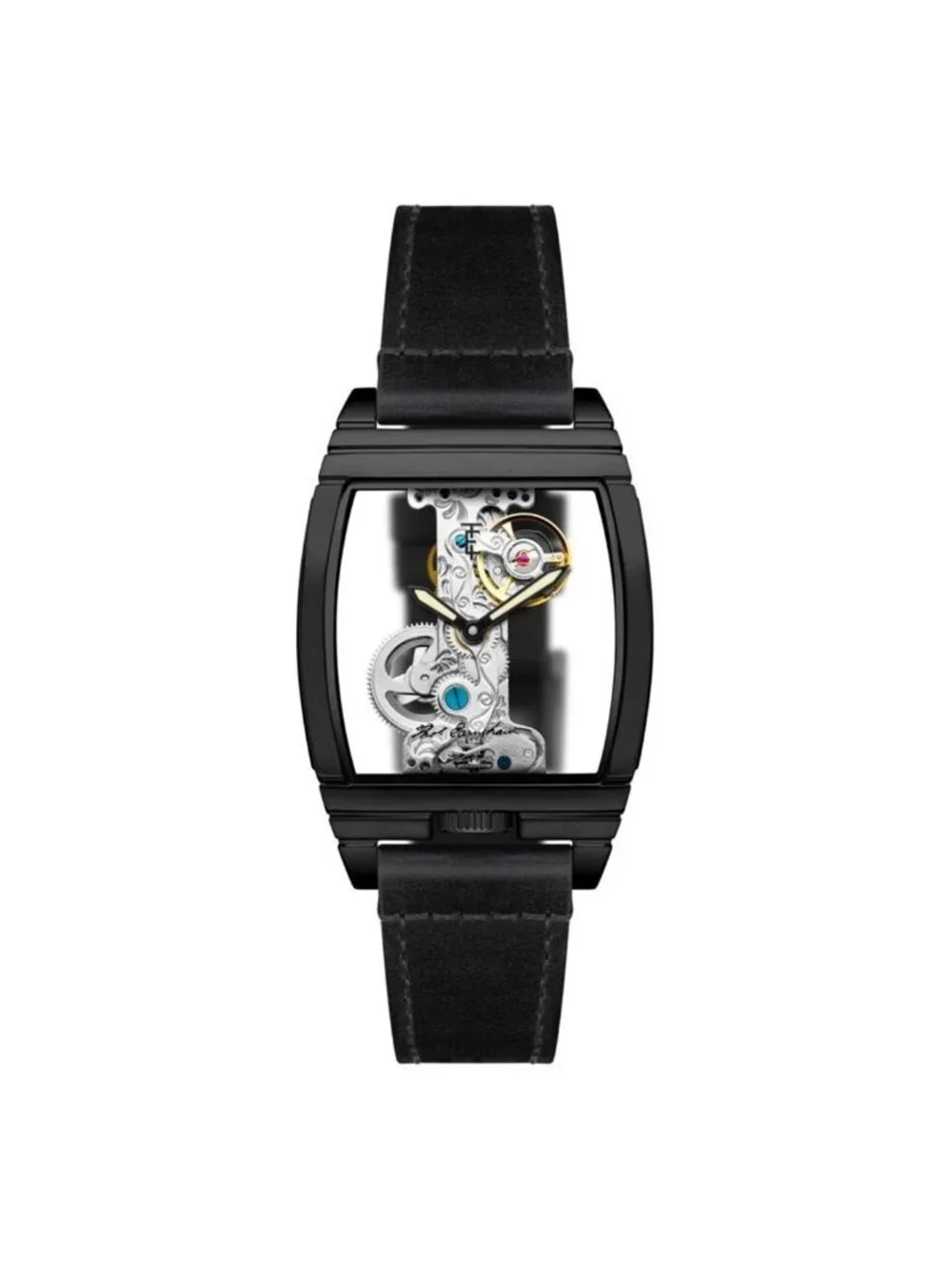 NWT Thomas Earnshaw Wolver Bridge Transparent Dial Men's Watch